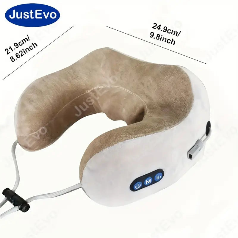 U-Shaped Cervical Neck Massager Pillow Wellness - DailySale