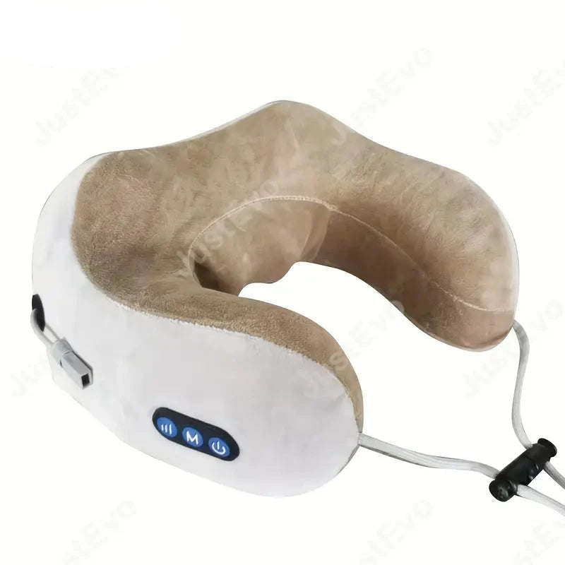 U-Shaped Cervical Neck Massager Pillow Wellness - DailySale