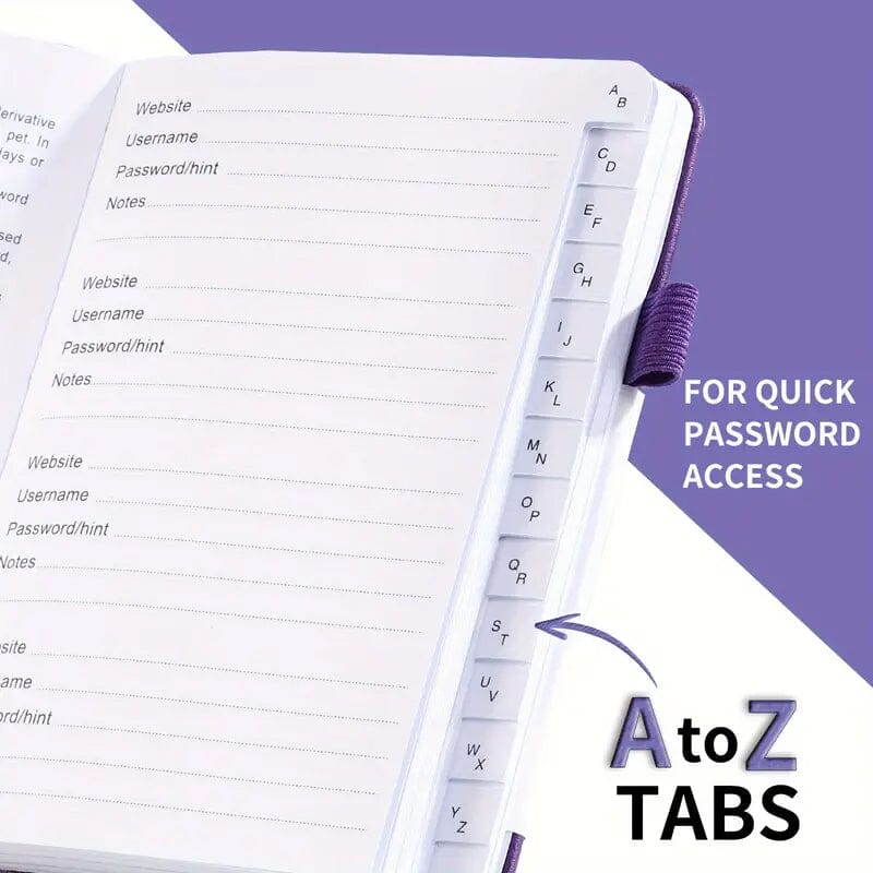 Ultimate Secure Password Organizer Journal Everything Else - DailySale