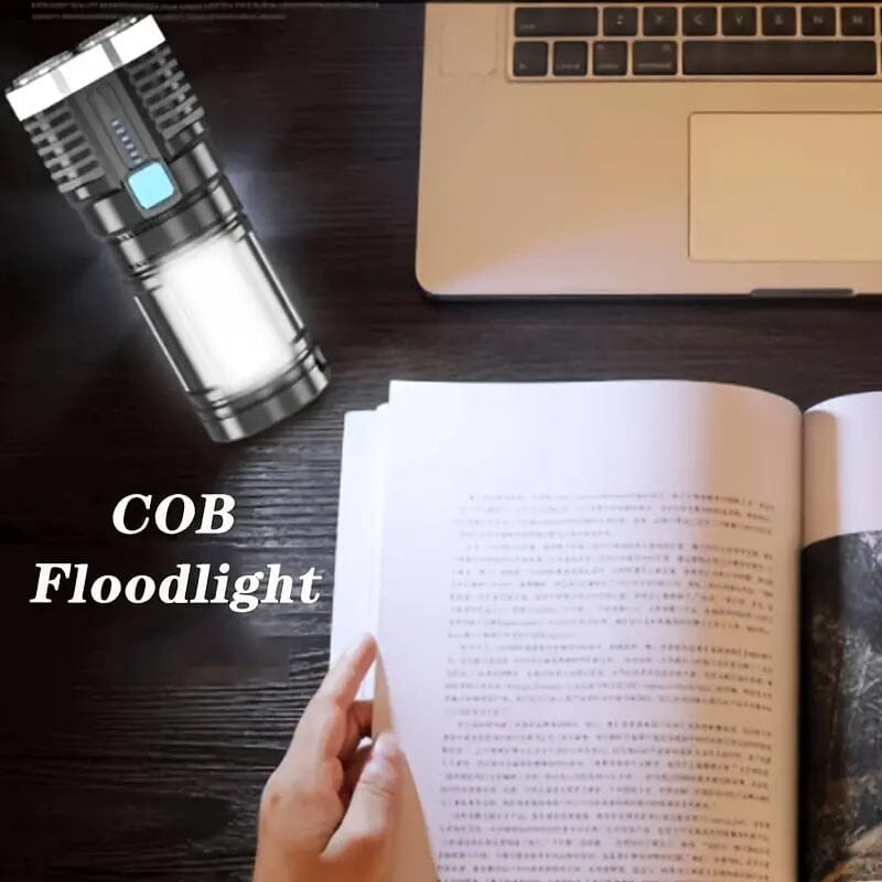 Ultra-Bright USB Rechargeable LED Flashlight Sports & Outdoors - DailySale