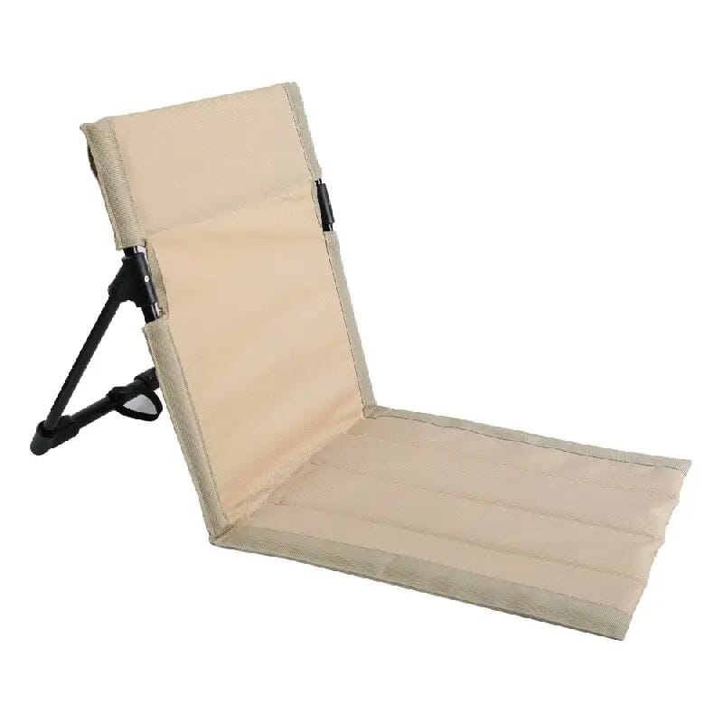 Ultra-Light Folding Chair for Camping Sports & Outdoors Beige - DailySale