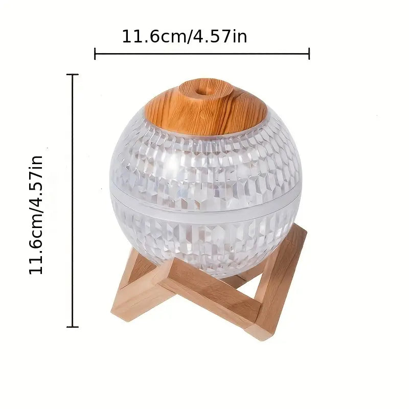 Ultrasonic Moon Night Light Humidifier Dimmable USB Humidificador Mist Maker Wellness - DailySale