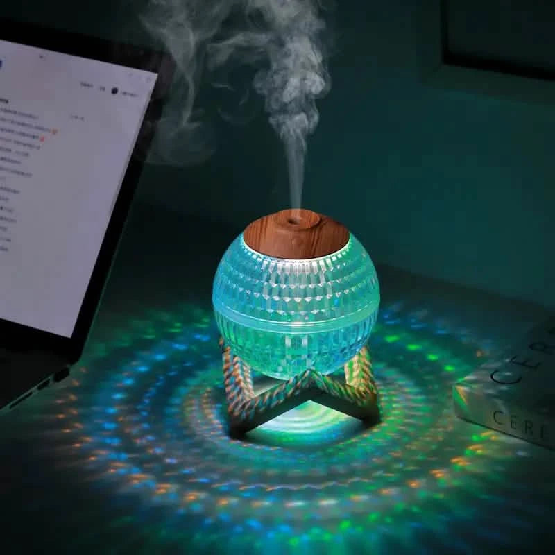 Ultrasonic Moon Night Light Humidifier Dimmable USB Humidificador Mist