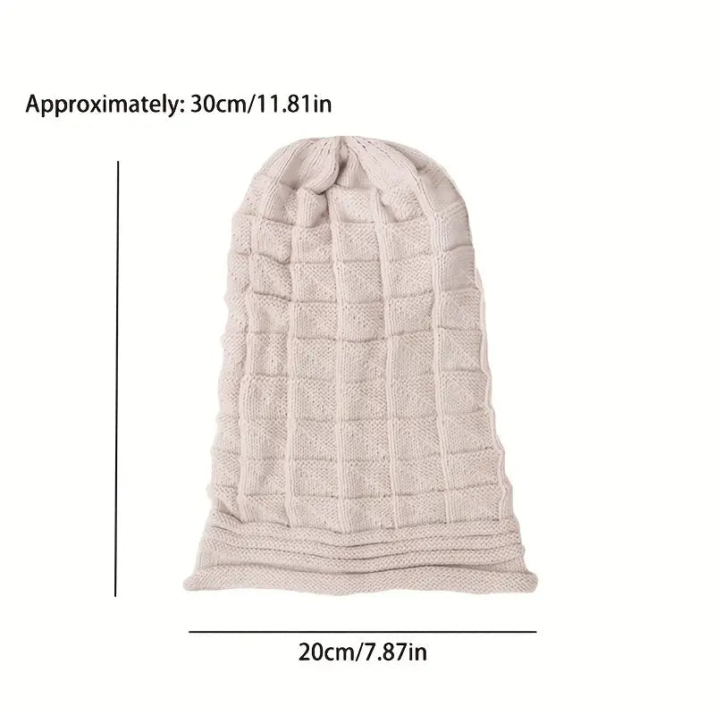 Unisex Oversized Knitted Baggy Beanie Sports & Outdoors - DailySale