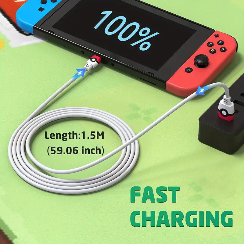 USB C Charging Cable For Nintendo Switch Video Games & Consoles - DailySale