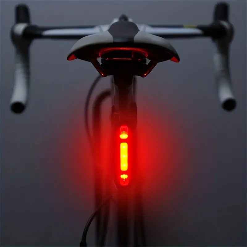 USB Rechargeable LED Bike Tail Light - 4 Flashing Modes For Safety And Visibility Sports & Outdoors - DailySale