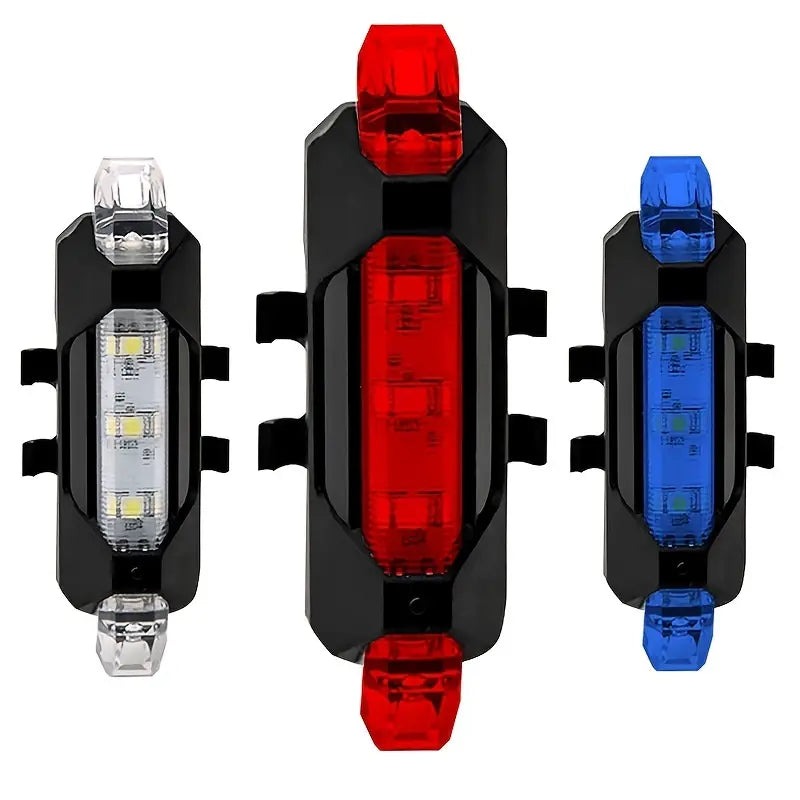 USB Rechargeable LED Bike Tail Light - 4 Flashing Modes For Safety And Visibility Sports & Outdoors - DailySale