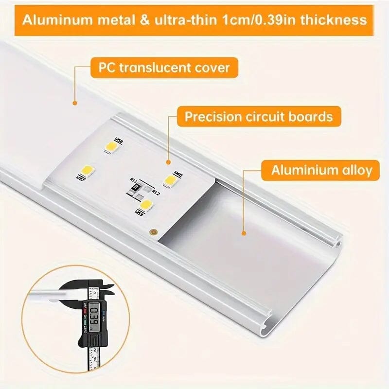 USB Rechargeable Motion Sensor Activated LED Strip Light Indoor Lighting - DailySale