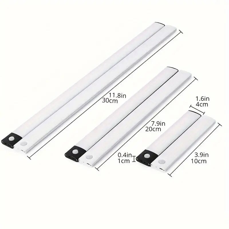 USB Rechargeable Motion Sensor Activated LED Strip Light Indoor Lighting - DailySale