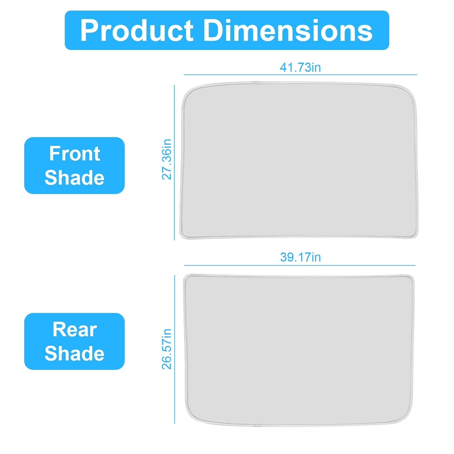 UV Protection Sunshade Roof Fit for Tesla Model Y 2020-2024 Automotive - DailySale