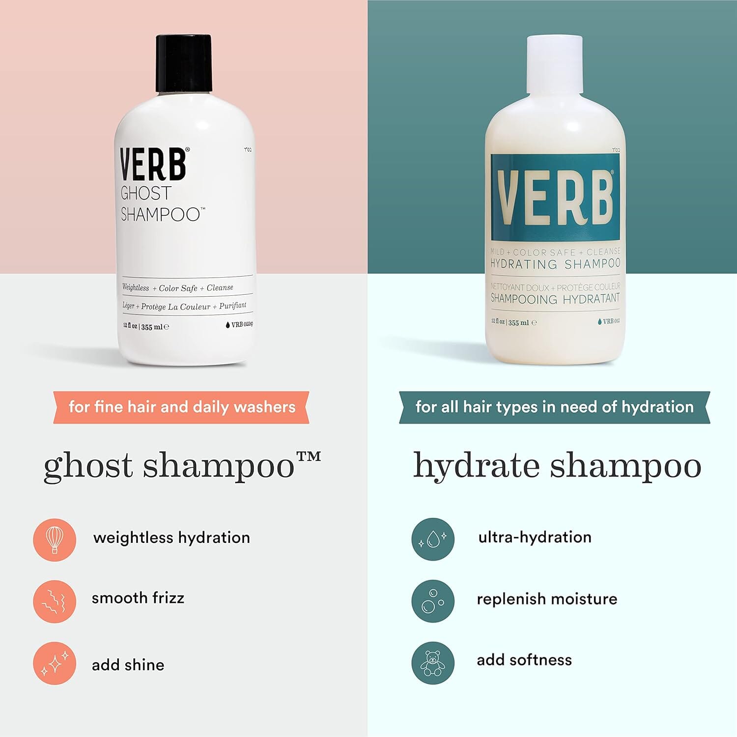 VERB Ghost Shampoo Grapefruit Oatmeal Beauty & Personal Care - DailySale