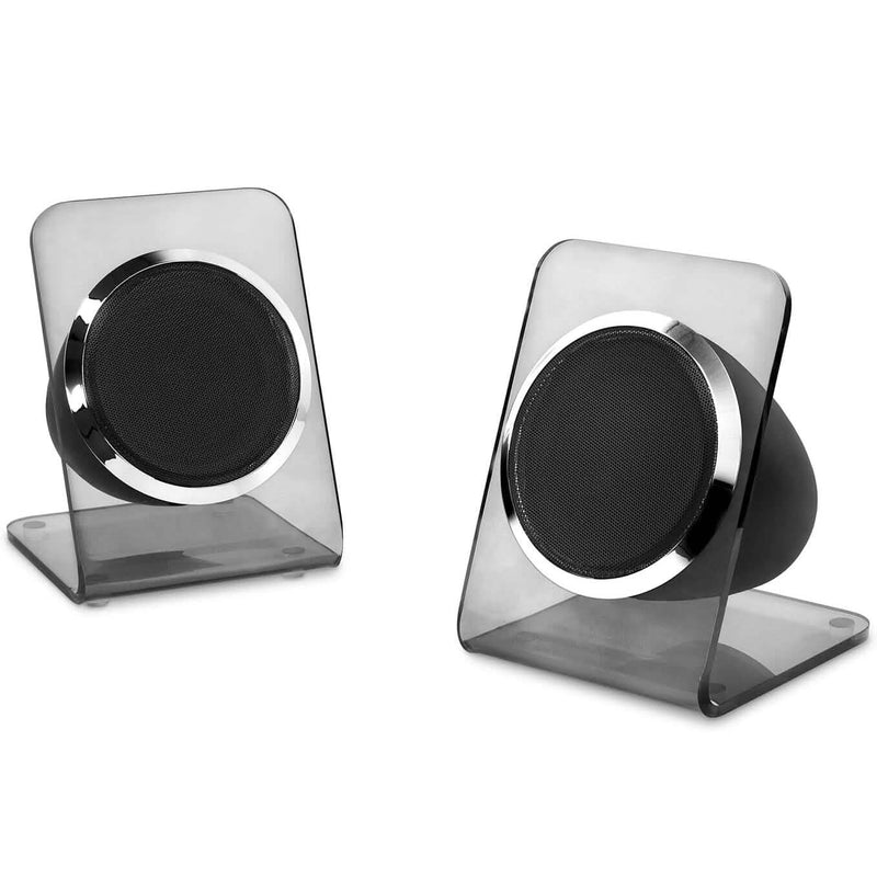 Victrola Modern Acrylic 2-Speed Bluetooth Turntable with 40-Watt Wireless Speakers (Refurbished) Audio Accessories - DailySale