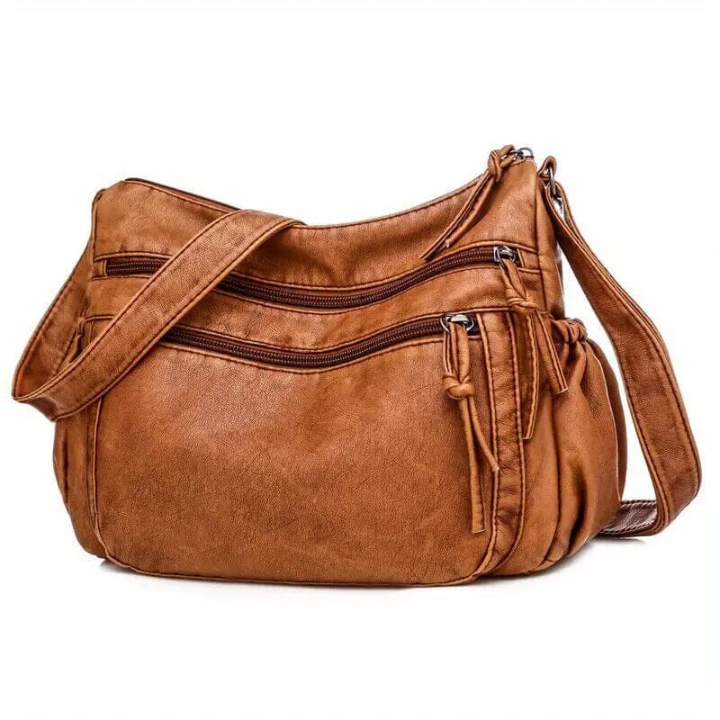 Vintage Chic Style Crossbody Shoulder Bag Bags & Travel Brown - DailySale