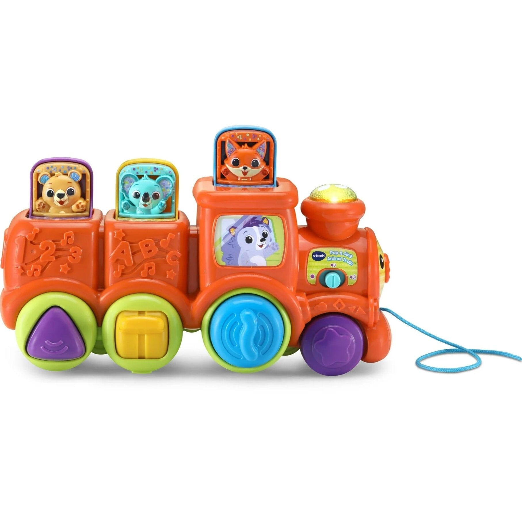 VTech Pop & Sing Animal Train™ Push & Pull Toys Baby and Toddler Toys Toys & Games - DailySale