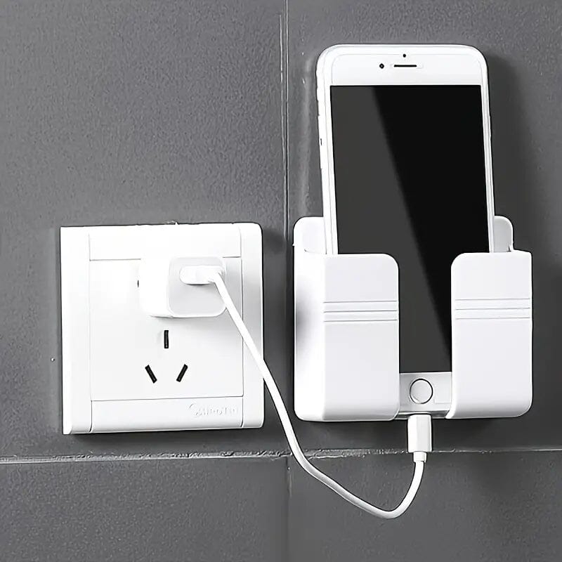 Wall-Mounted Phone Charging Holder Mobile Accessories - DailySale