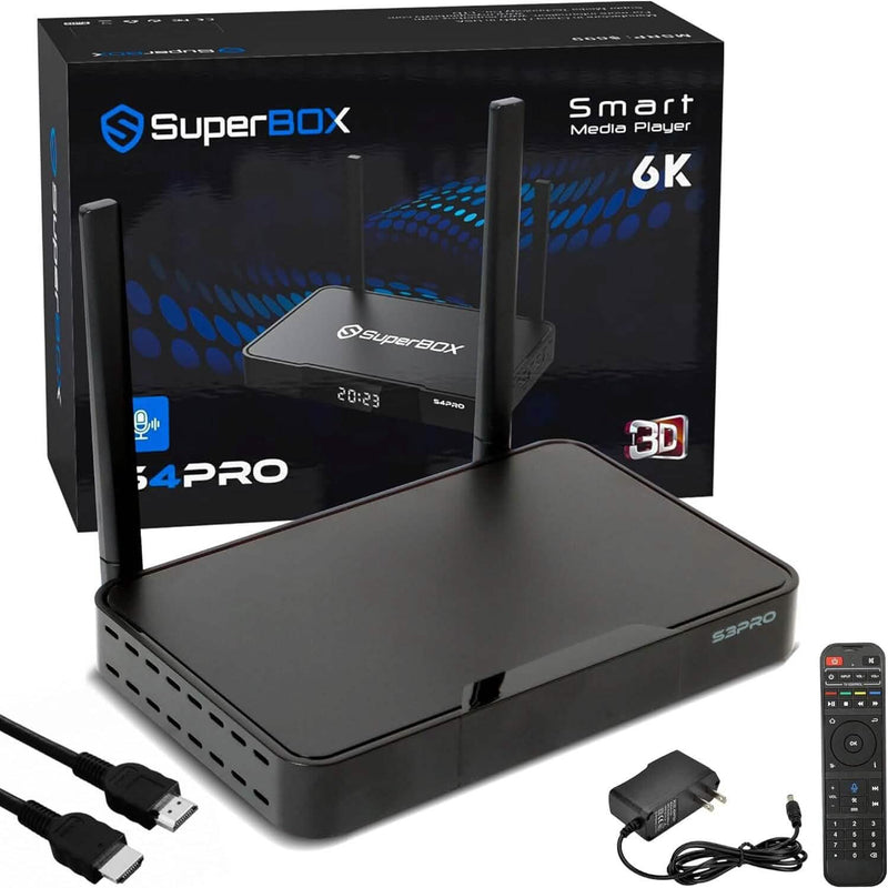 WALLECOM 2023 Latest S4 PRO Smart TV Box TV & Video - DailySale