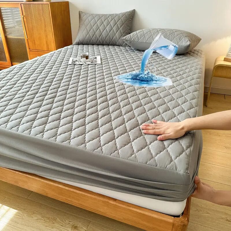 Waterproof Fitted Mattress Protector Bedding - DailySale