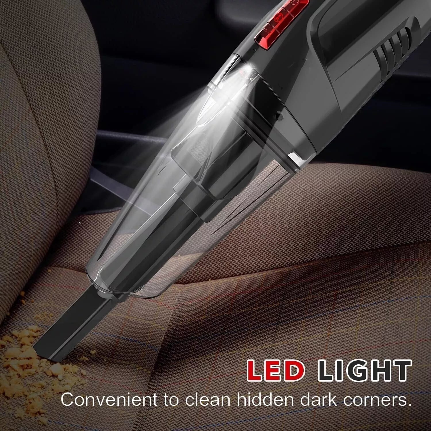 Whall EV-607 Handheld Vacuum Cordless, Hand Vacuum Cleaner (Refurbished) Automotive - DailySale