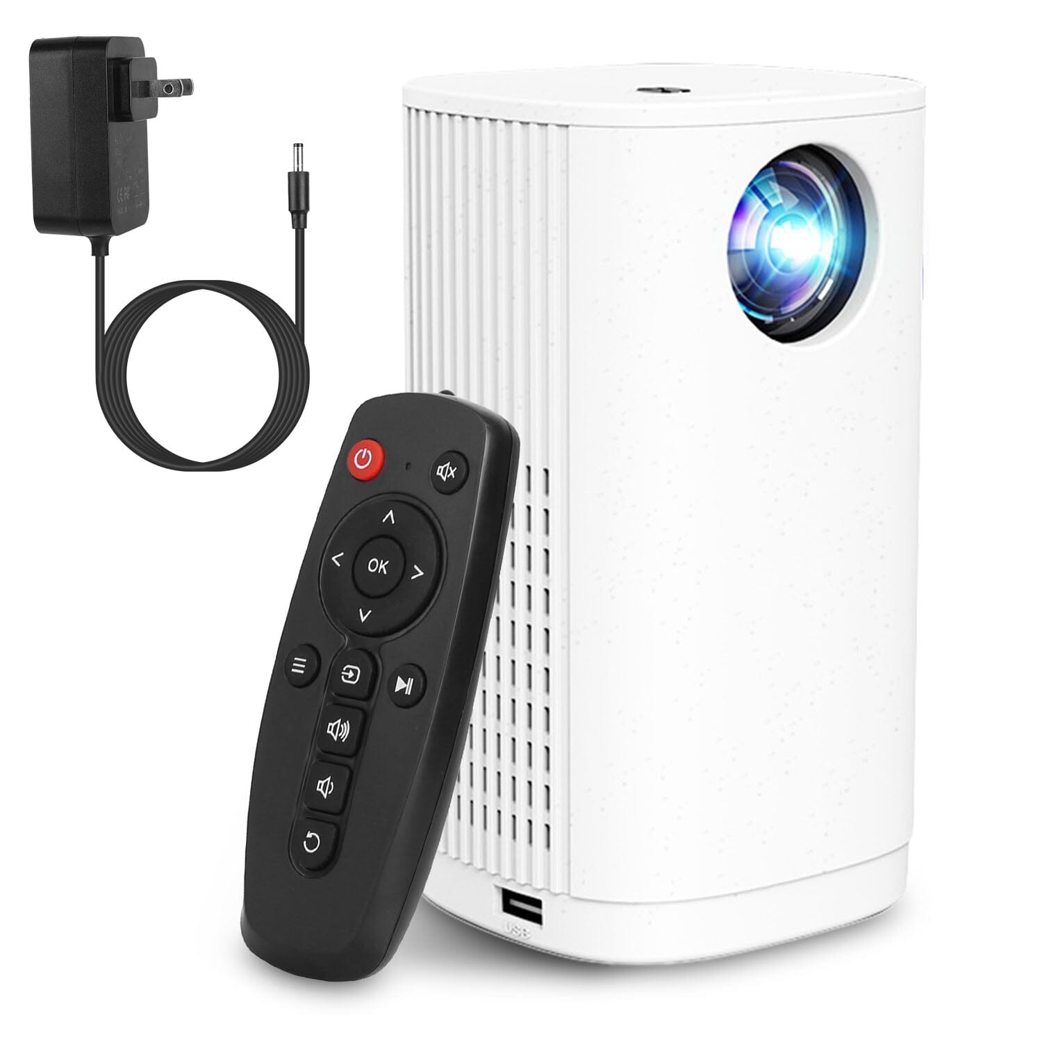 WiFi 1080P Projector Phone Projector Home Movie Projector Compatible with IOS Android iPads U Disk TV & Video - DailySale