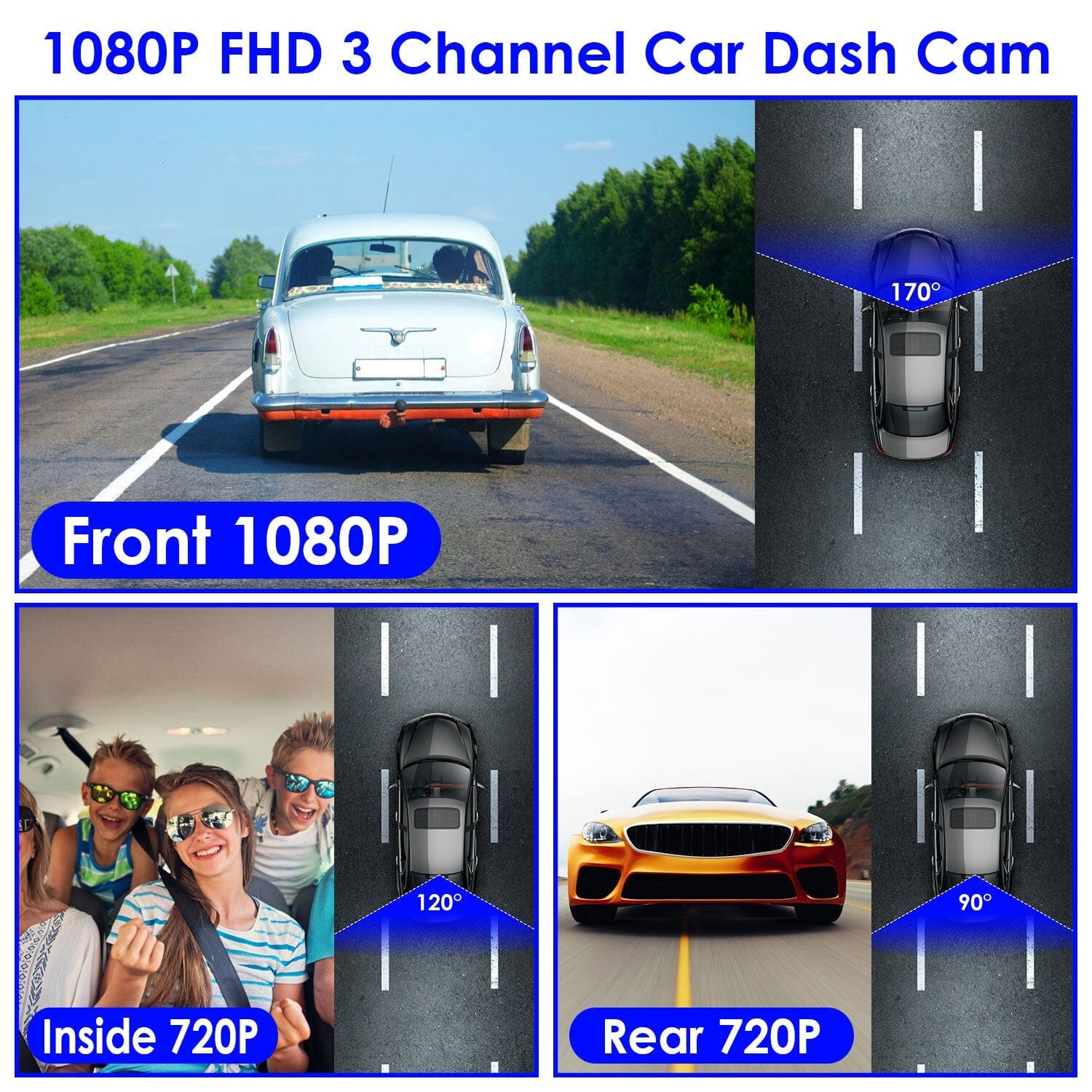 Wifi FHD 1080P Car Dash Cam Automotive - DailySale