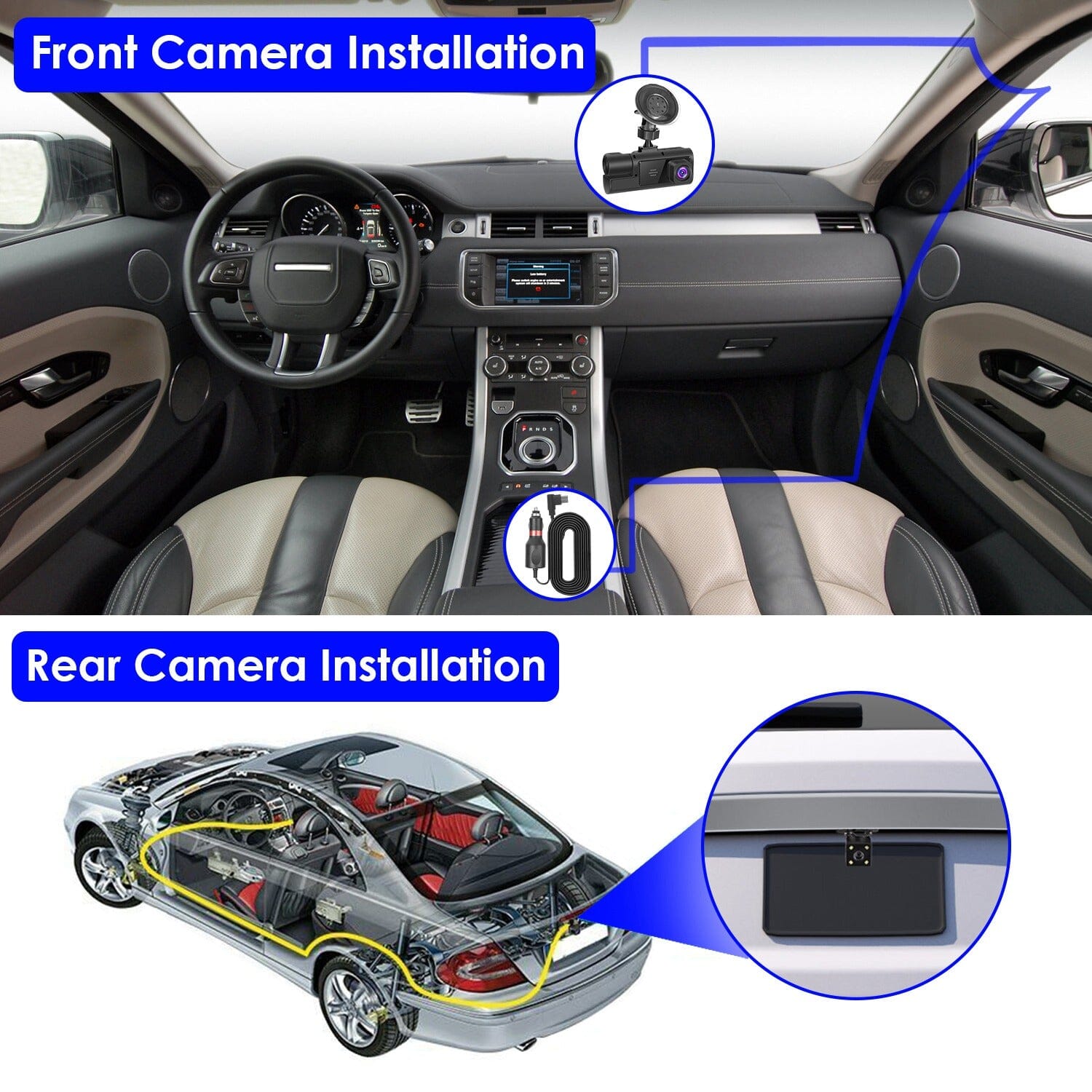 Wifi FHD 1080P Car Dash Cam Automotive - DailySale