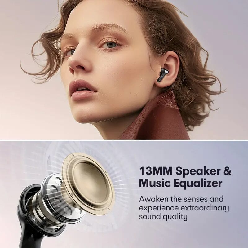 Wireless Earbuds with Smart Touch Screen Charging Case Headphones - DailySale