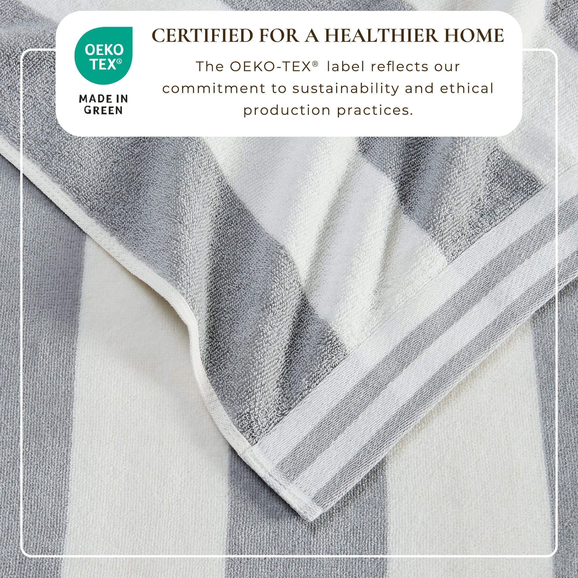 Striped Cabana Beach Towel - Edgartown Collection