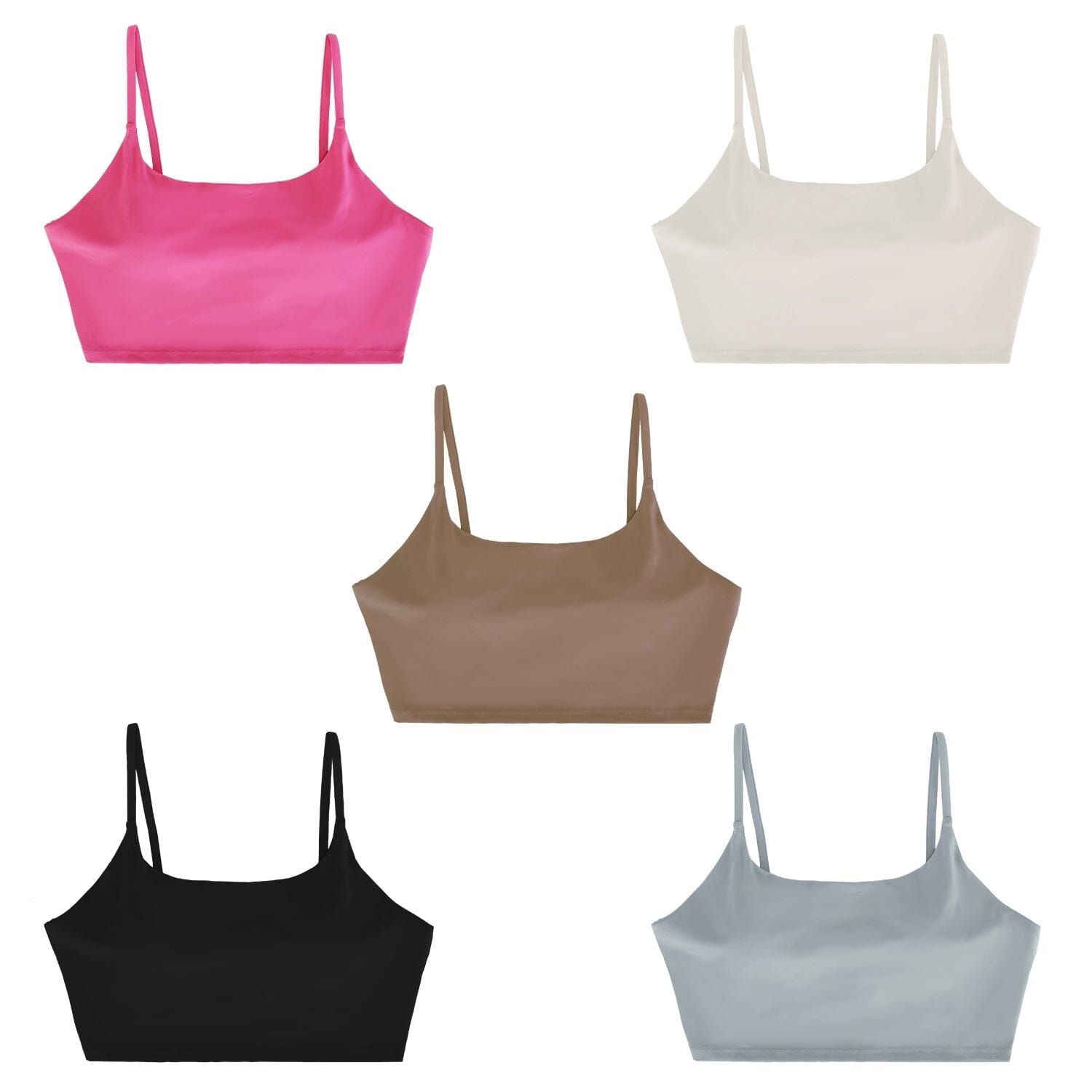 Women Strap Sport Bras Padded Strappy Tank Tops Women's Swimwear & Lingerie - DailySale