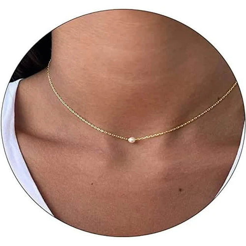 Women's 14K-Gold-Plated Dainty Pearl Pendant Necklace Necklaces - DailySale