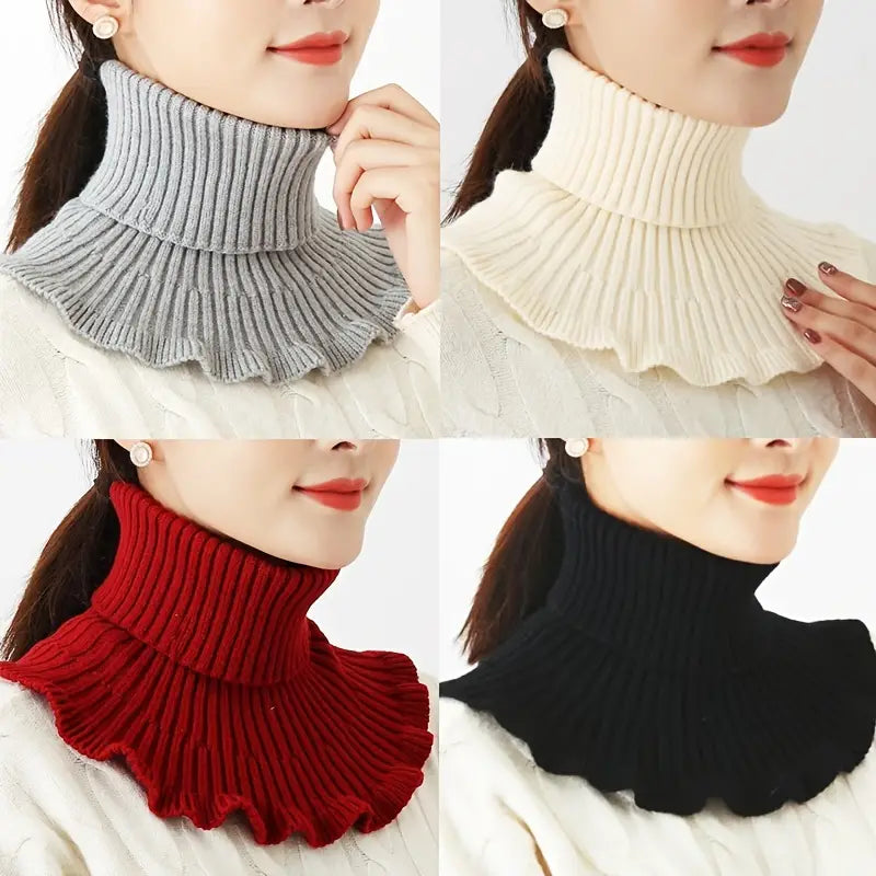 Women's Coldproof Warm Knitted Neck Scarf Women's Shoes & Accessories - DailySale