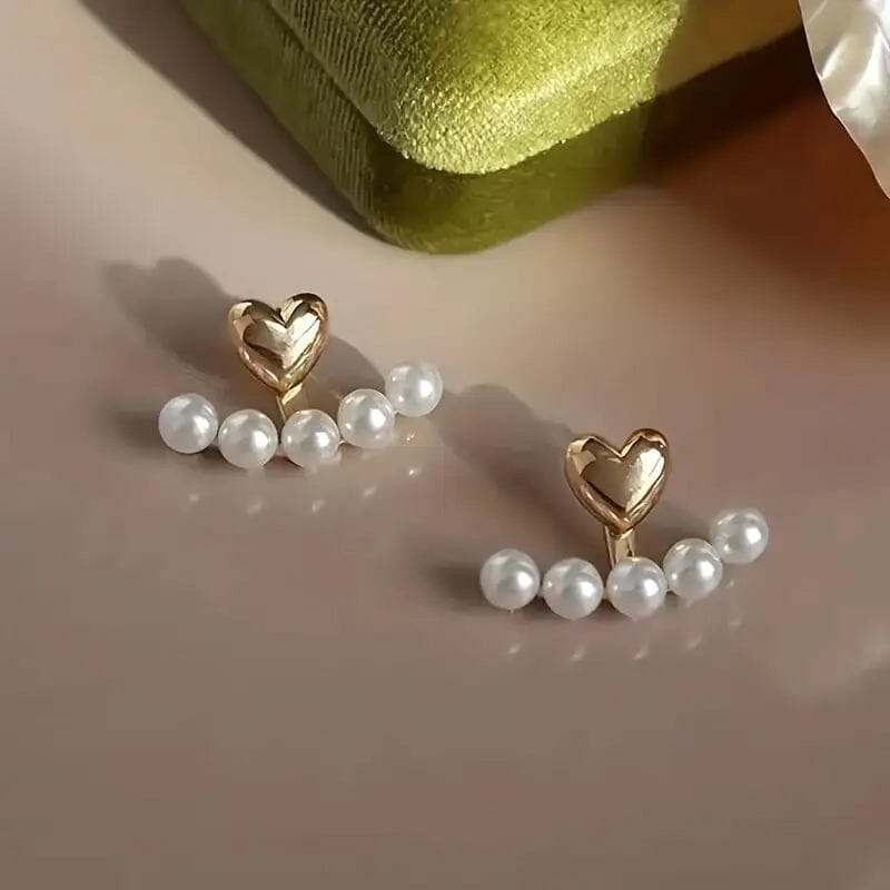 Women's Fashion Earrings Bohemian Style Imitation Pearl Inlay Earrings - DailySale