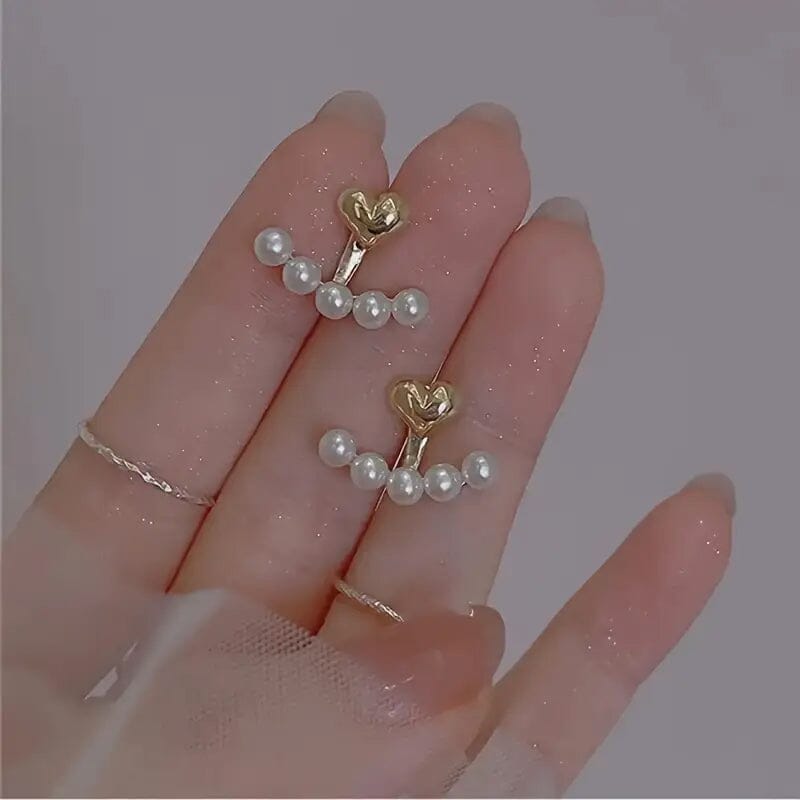 Women's Fashion Earrings Bohemian Style Imitation Pearl Inlay Earrings - DailySale