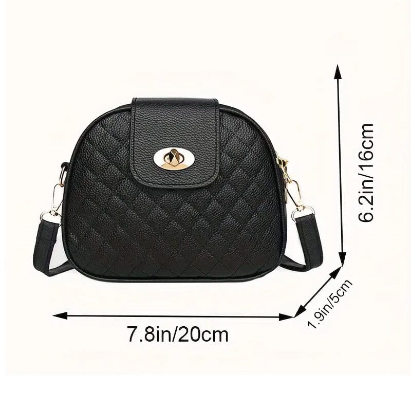 Women's Fashion PU Leather Crossbody Bag Bags & Travel - DailySale