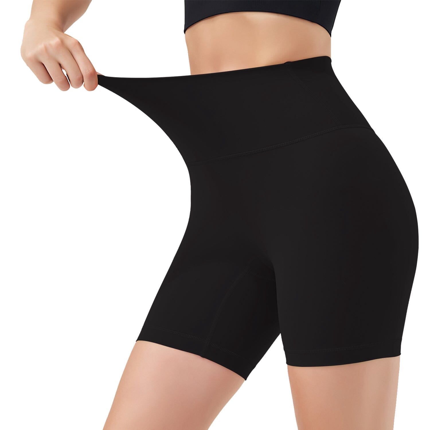 Women's High Waist Biker Shorts Women's Bottoms - DailySale