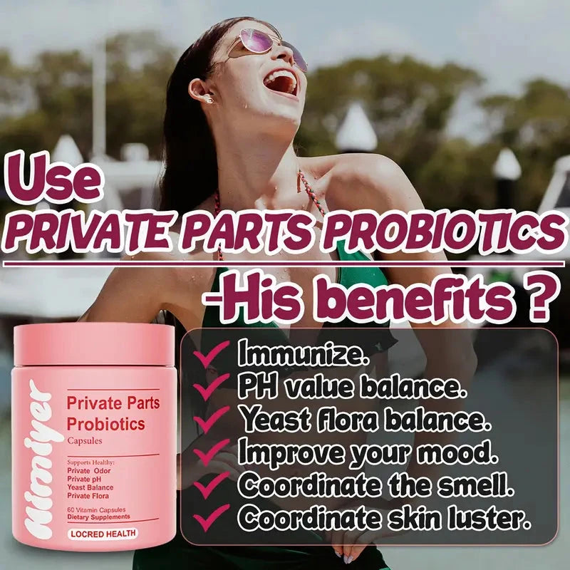 Women's Private Probiotics, Probiotics And Prebiotic Combination Conditioning Beauty & Personal Care - DailySale