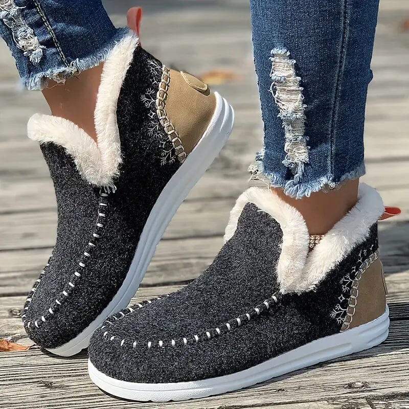 Women's Warm Thermal Plush Lined Flat Shoes Women's Shoes & Accessories 6 - DailySale