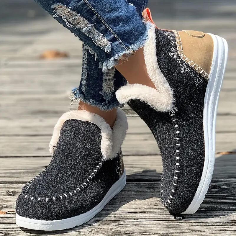 Women's Warm Thermal Plush Lined Flat Shoes Women's Shoes & Accessories - DailySale