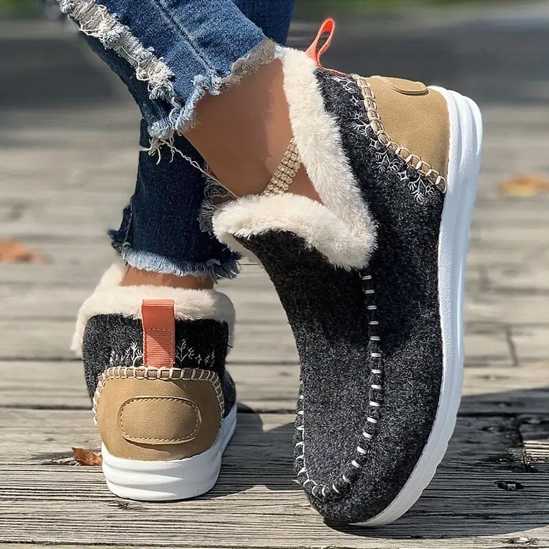 Women's Warm Thermal Plush Lined Flat Shoes Women's Shoes & Accessories - DailySale