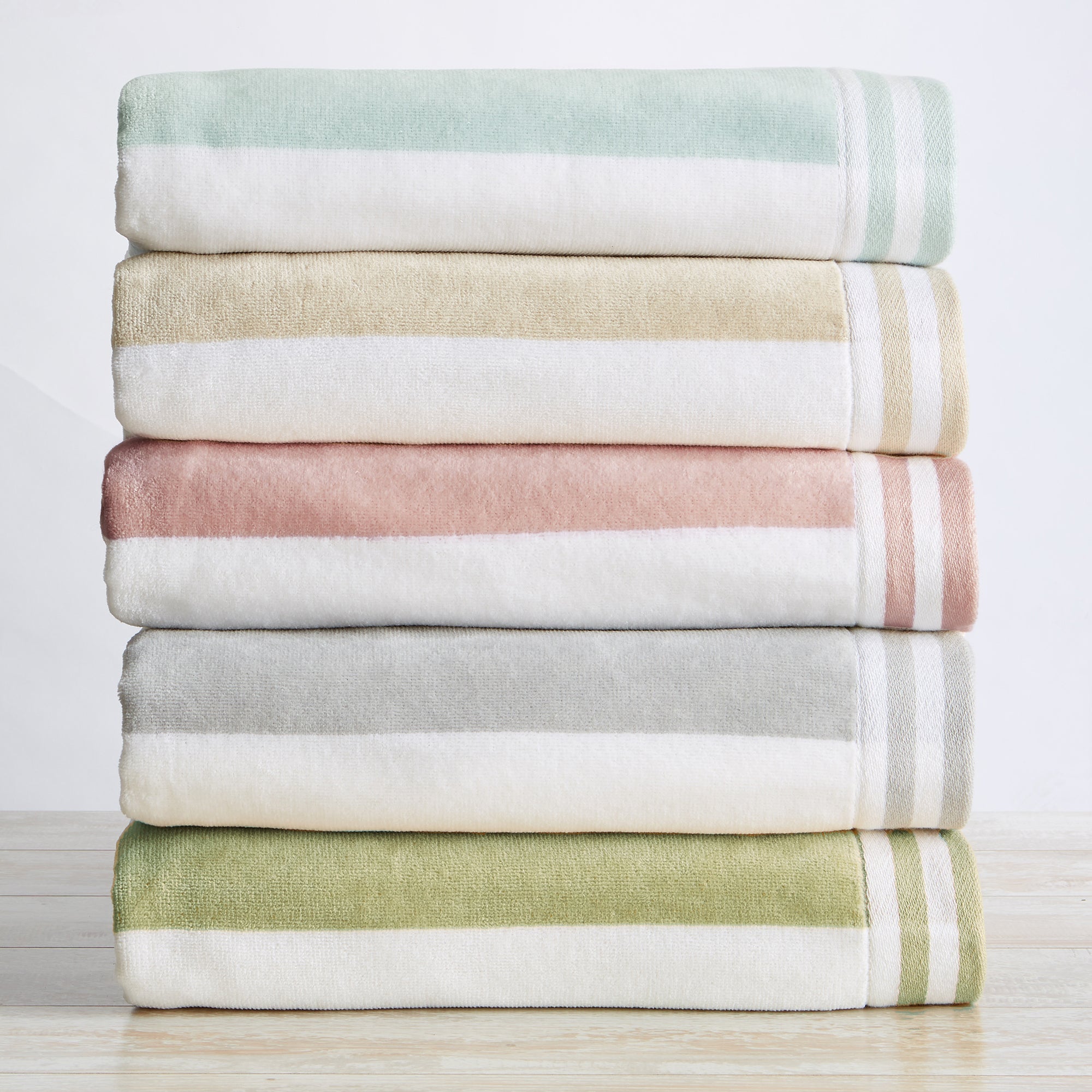 Striped Cabana Beach Towel - Edgartown Collection