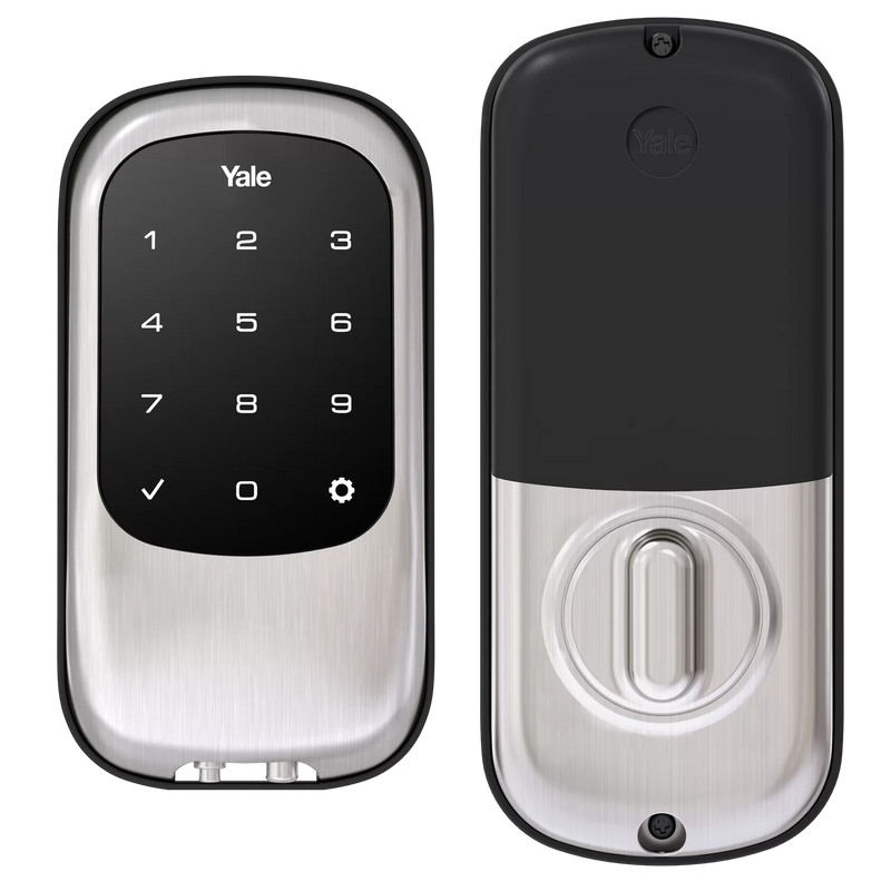 Yael Real Living Keyless Touchscreen Stand Alone Deadbolt Lock with Z-Wave YRD110-ZW-605 Smart Home & Security - DailySale