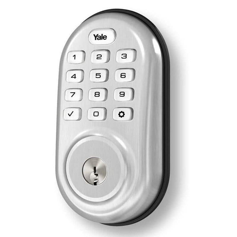 Yale Security Assure Keypad Door Lock Push Button YRD210-ZW-605 Smart Home & Security - DailySale