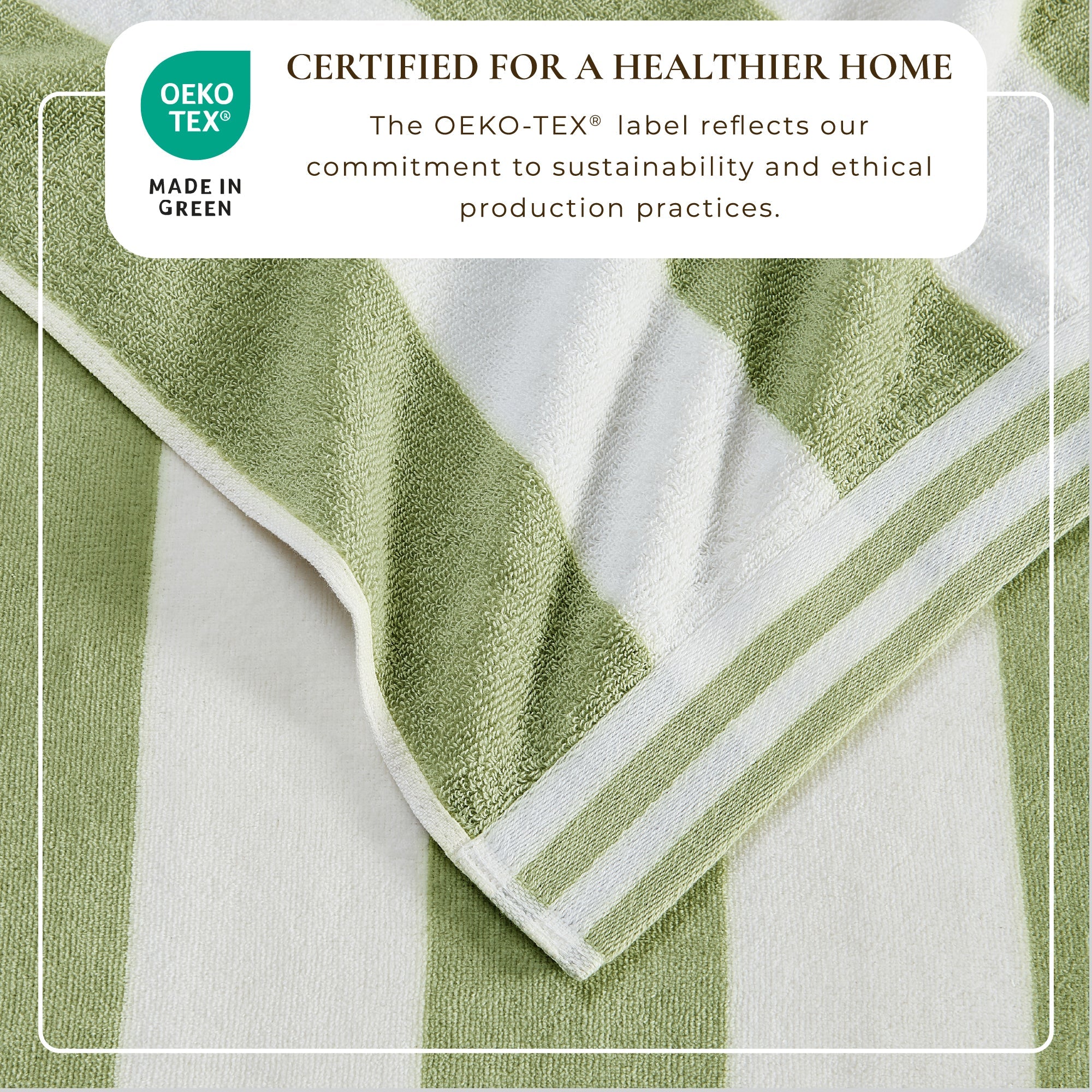 Striped Cabana Beach Towel - Edgartown Collection