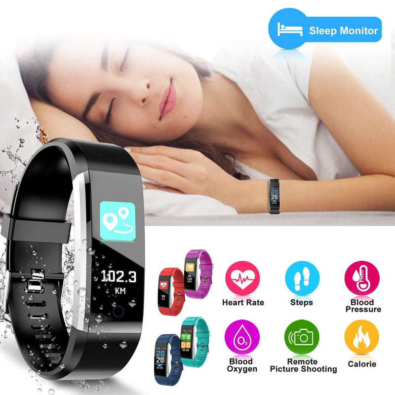 0.96-Inch Fitness Activity Tracker Fitness - DailySale