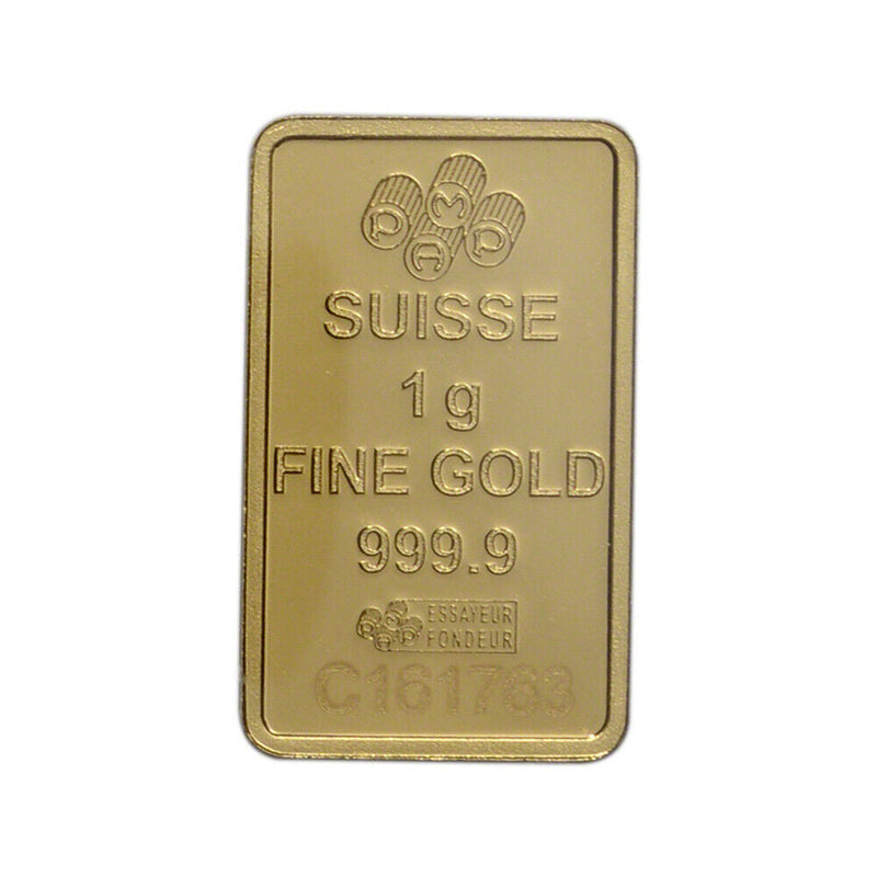 1 Gram Gold Bar PAMP Suisse Fortuna 999.9 Fine in Sealed Assay Everything Else - DailySale