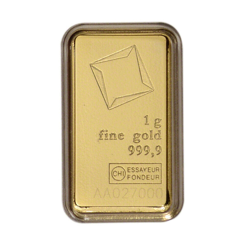 1 Gram Gold Bar - Valcambi Suisse - 999.9 Fine in Sealed Assay Everything Else - DailySale