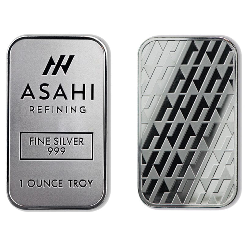 1 oz Silver Bar - Asahi .999 Fine Silver Everything Else - DailySale