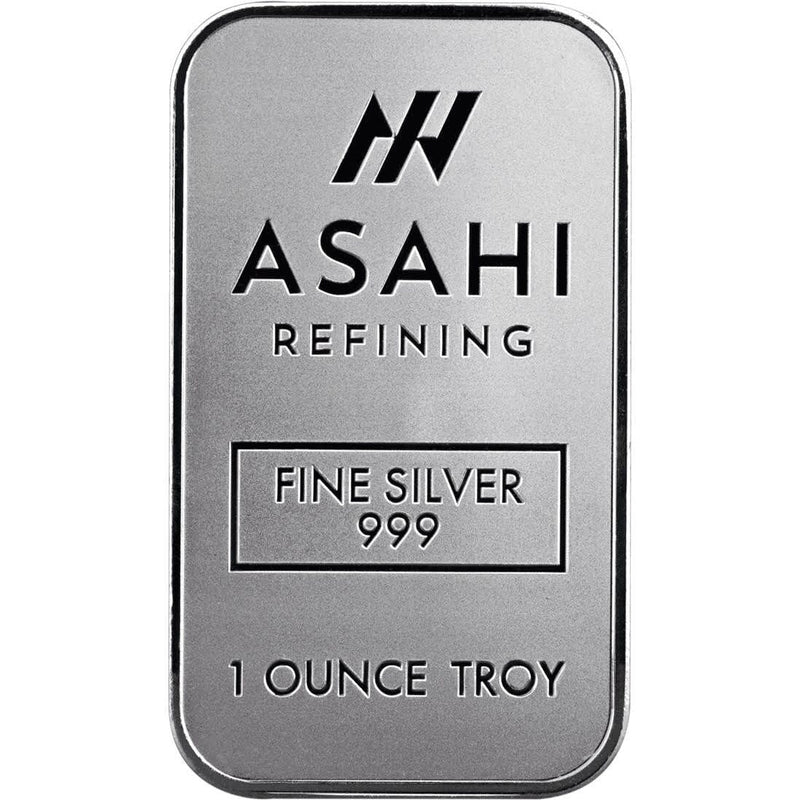 1 oz Silver Bar - Asahi .999 Fine Silver Everything Else - DailySale