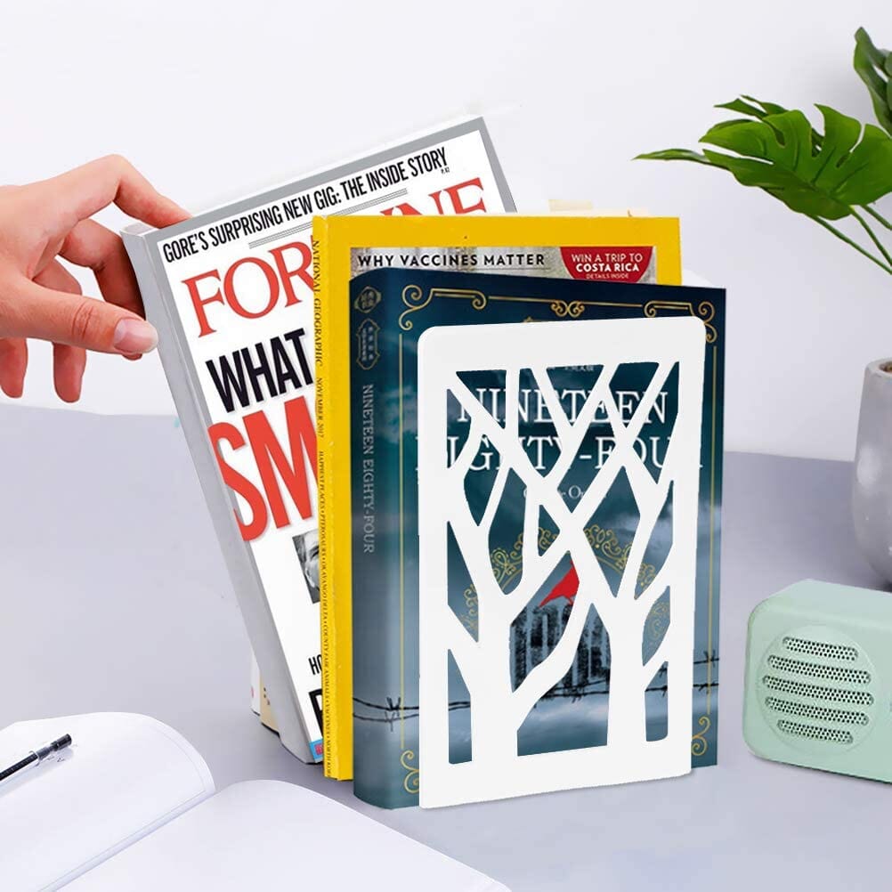 1-Pair: Book Ends for Shelves Everything Else - DailySale