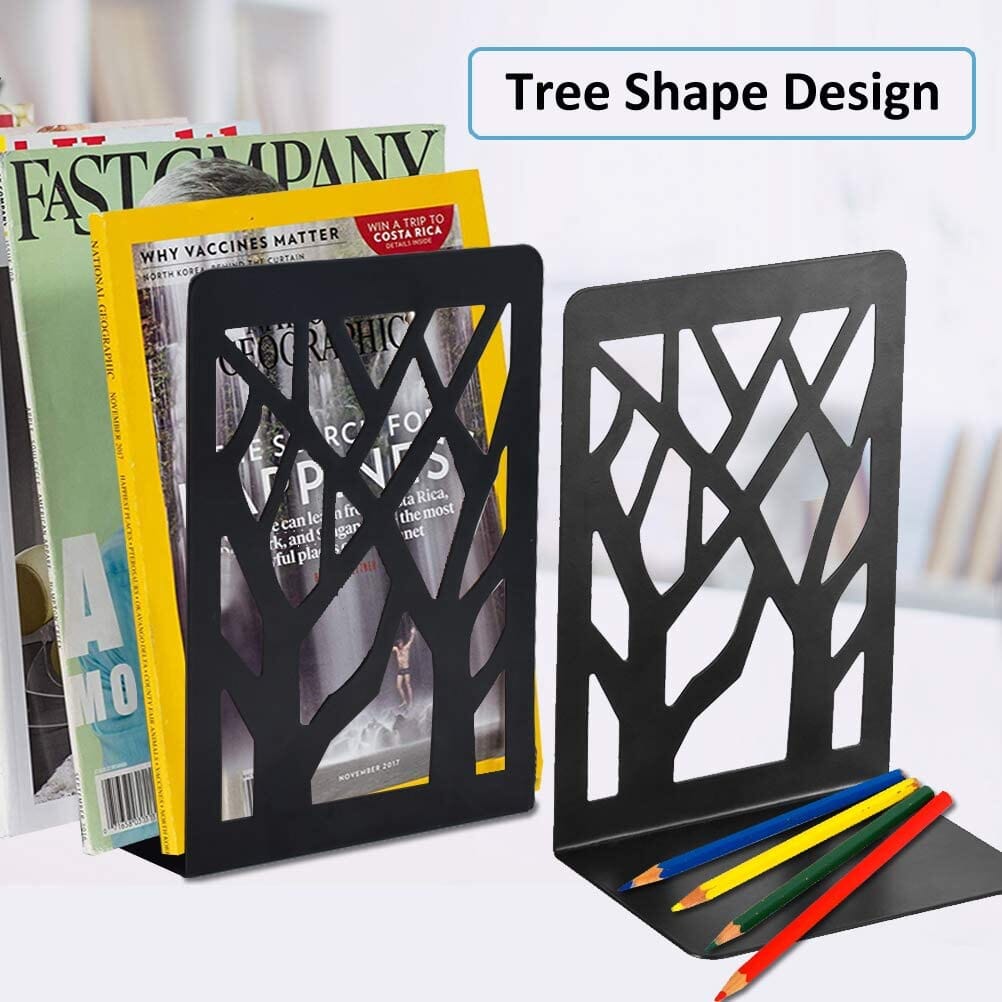 1-Pair: Book Ends for Shelves Everything Else - DailySale