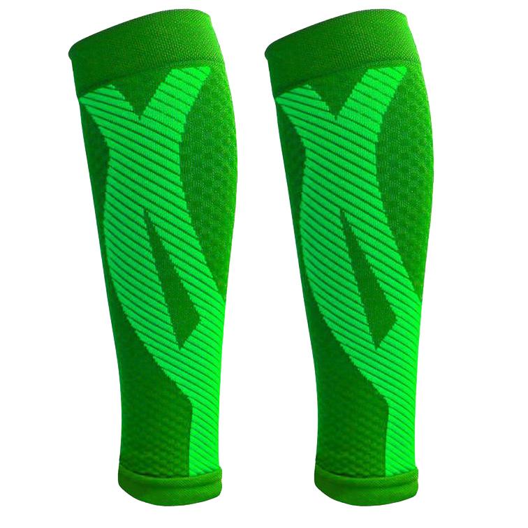 1-Pair: DCF Elite Unisex Calf Compression Sleeves Sports & Outdoors S/M Green - DailySale